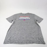 Dallas Mavericks Fanatics Short Sleeve Shirt Men's Gray Used XXL TOPS-153398