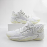 adidas Basketball Shoe Men's White Used 17 SHOE-019394