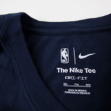 Dallas Mavericks Nike NBA Authentics Dri-Fit Long Sleeve Shirt Men's Navy Used 2XL-TOPS-153356