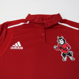 NIU Huskies adidas Polo Women's Red Used L-TOPS-153558