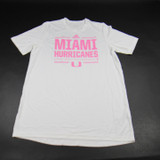Miami Hurricanes adidas Short Sleeve Shirt Men's Multiple Sizes TOPS-153032