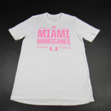 Miami Hurricanes adidas Short Sleeve Shirt Men's Multiple Sizes TOPS-153020