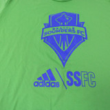 Seattle Sounders FC adidas Short Sleeve Shirt Men's Green Used M-TOPS-153565