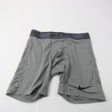 Nike Pro Dri-Fit Compression Shorts Men's Gray Used-SHOR-033400