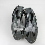 Nike Alpha Menace Football Cleat Men's Black/Gray New without Box-CLEA-014314