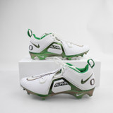 Oregon Ducks Nike Alpha Menace Football Cleat Men's White Used Multiple Sizes CLEA-014326