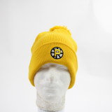 Providence Bruins Unbranded Winter Hat Unisex Yellow Used OSFM HATS-014153