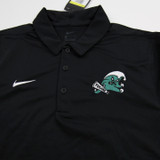 Tulane Green Wave Nike Polo Men's Black New with Tags S TOPS-154041