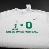 Tulane Green Wave Nike Dri-Fit Short Sleeve Shirt Men's Multiple Sizes TOPS-153906