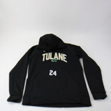 Tulane Green Wave Nike Sweatshirt Men's Black New-TOPS-154186