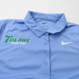 Tulane Green Wave Nike Dri-Fit Polo Women's Light Blue New-TOPS-154013
