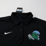 Tulane Green Wave Nike Polo Women's Black New with Tags Multiple Sizes TOPS-154110