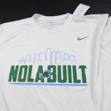 Tulane Green Wave Nike Dri-Fit Short Sleeve Shirt Men's White New-TOPS-153912