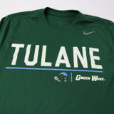Tulane Green Wave Nike Short Sleeve Shirt Men's Multiple Sizes TOPS-154240