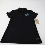 Tulane Green Wave Nike Polo Women's Black New with Tags S TOPS-154222