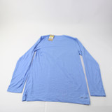 Tulane Green Wave Nike Nike Tee Long Sleeve Shirt Men's Light Blue/White New S-TOPS-154288