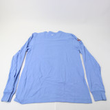 Tulane Green Wave Nike Nike Tee Long Sleeve Shirt Men's Light Blue/White New M-TOPS-154291