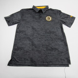 Boston Bruins Fanatics NHL Pro Authentics Polo Men's Gray Used L-TOPS-154341