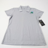 Tulane Green Wave Nike Dri-Fit Polo Women's Gray New with Tags S TOPS-154295