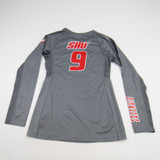 Sacred Heart Pioneers adidas Climacool Game Jersey - Volleyball Women's Used Gray-JRSY-009177