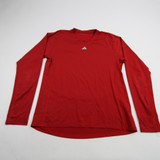 adidas Techfit Compression Top Men's Red Used XL-TOPS-155027
