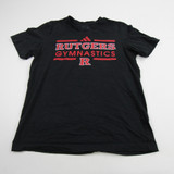 Rutgers Scarlet Knights adidas Short Sleeve Shirt Men's Black Used S TOPS-154877
