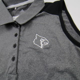 Louisville Cardinals adidas Polo Women's Gray Used L TOPS-155200