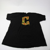 Cleveland Guardians Tultex Short Sleeve Shirt Men's Black Used 2XL-TOPS-155158