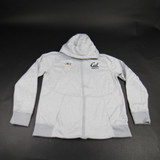 California Golden Bears Under Armour Jacket Women's Light Gray Used S TOPS-154931