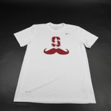 Stanford Cardinal Nike Dri-Fit Short Sleeve Shirt Women's White Used M-TOPS-155154