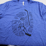 Buffalo Sabres Canvas Short Sleeve Shirt Men's Blue Used XL-TOPS-155310