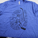 Buffalo Sabres Canvas Short Sleeve Shirt Men's Blue Used XL TOPS-155310