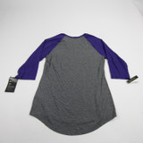 TCU Horned Frogs Nike Nike Tee Long Sleeve Shirt Women's Gray New with Tags S TOPS-155342