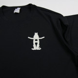 Port & Company Short Sleeve Shirt Men's Black Used XL-TOPS-155380