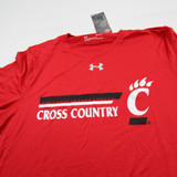Cincinnati Bearcats Under Armour HeatGear Short Sleeve Shirt Multiple Sizes TOPS-155578