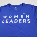 Nike Short Sleeve Shirt Women's Blue Used L-TOPS-155812