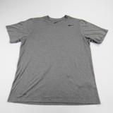 Nike Short Sleeve Shirt Men's Gray Used M TOPS-155815