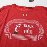 Cincinnati Bearcats Under Armour HeatGear Long Sleeve Shirt Women's Red New-TOPS-155697