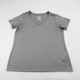 Nike Short Sleeve Shirt Women's Gray Used XL TOPS-155768