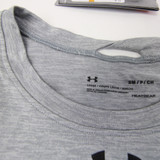 Cincinnati Bearcats Under Armour HeatGear Short Sleeve Shirt Women's Gray New-TOPS-155600
