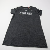 Cincinnati Bearcats Under Armour HeatGear Short Sleeve Shirt Women's New Dark Gray-TOPS-155601