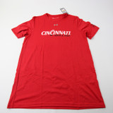 Cincinnati Bearcats Under Armour HeatGear Short Sleeve Shirt Multiple Sizes TOPS-155766