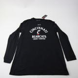 Cincinnati Bearcats Under Armour HeatGear Long Sleeve Shirt Men's Black New-TOPS-155800