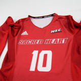 Sacred Heart Pioneers adidas Game Jersey - Volleyball Women's Red Used S-JRSY-009225