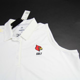 Louisville Cardinals adidas Polo Women's Off-White Used XL TOPS-155109