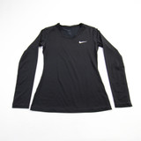 Nike Dri-Fit Long Sleeve Shirt Women's Black Used M TOPS-155656