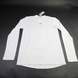 adidas Primegreen Long Sleeve Shirt Men's White Used L TOPS-156059
