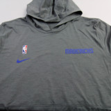 Dallas Mavericks Nike NBA Authentics Dri-Fit Long Sleeve Shirt Men's Used Gray/Heather XL-TOPS-156242