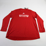 Rutgers Scarlet Knights adidas Long Sleeve Shirt Men's Multiple Sizes TOPS-156256