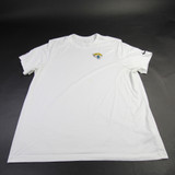 Jacksonville Jaguars Nike NFL On Field Short Sleeve Shirt Men's White Used 3XL TOPS-156291